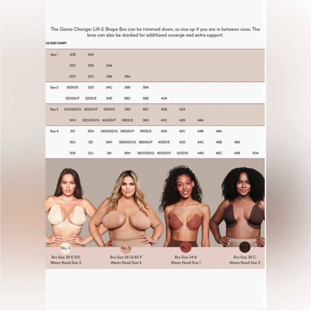Nood Adhesive Lift & Shape Bra - Picture 5 of 5